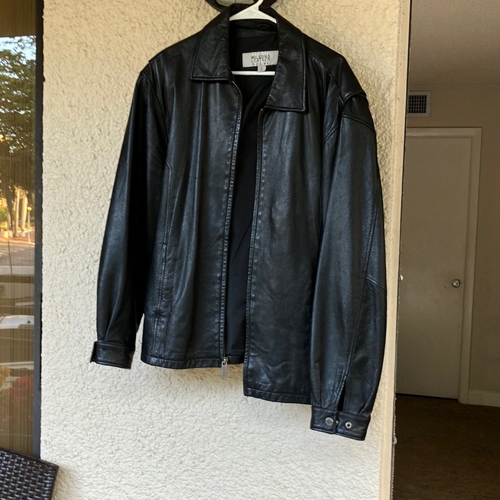 Men Leather Jacket - image 1